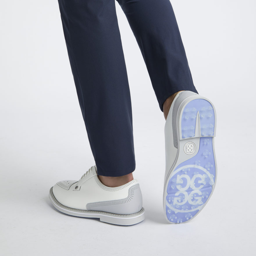 MEN'S GALLIVANTER LEATHER BROGUE GOLF SHOE in Snow / Nimbus - Alternate Image 5