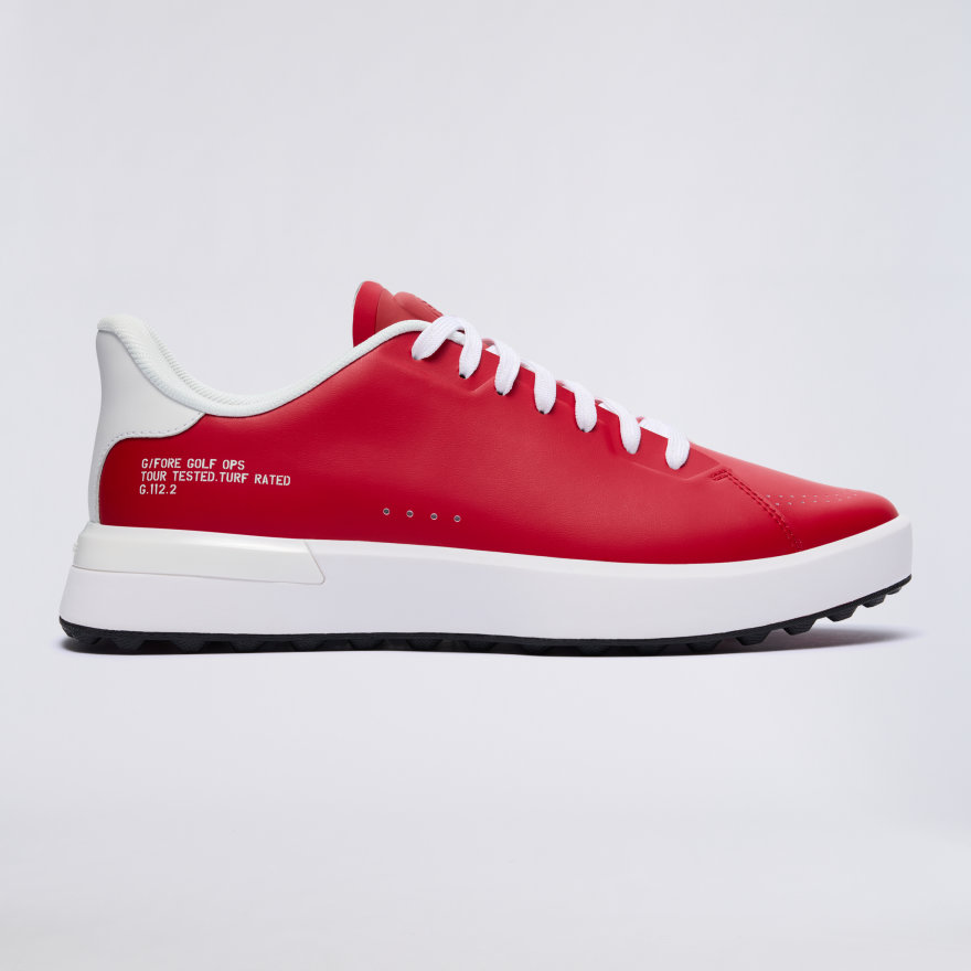 MEN'S LTD RELEASE G.112 GOLF SHOE in CLASSIC RED / SNOW - Alternate Image 2