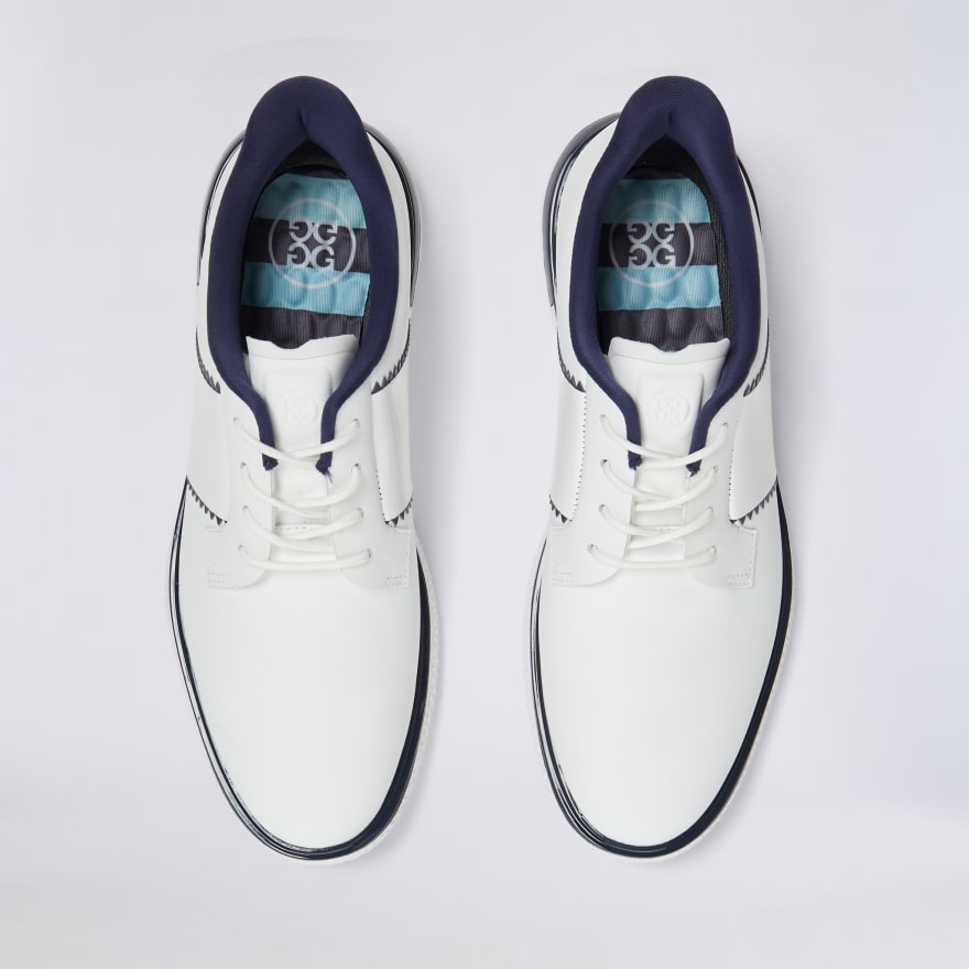 WOMEN'S GALLIVAN2R SIDE STRIPE KILTIE GOLF SHOE in Snow / Twilight - Alternate Image 1