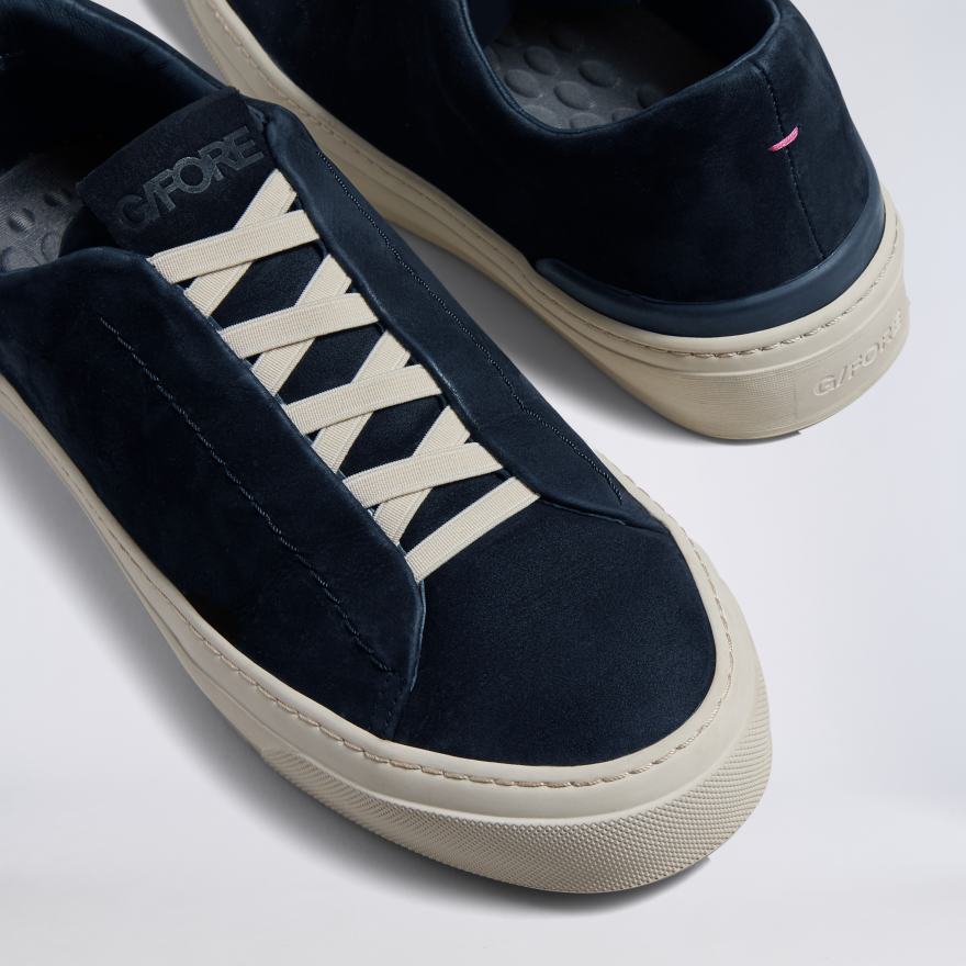 MEN'S ENDEAVOUR SLIP ON LEATHER SNEAKER in Twilight - Alternate Image 4
