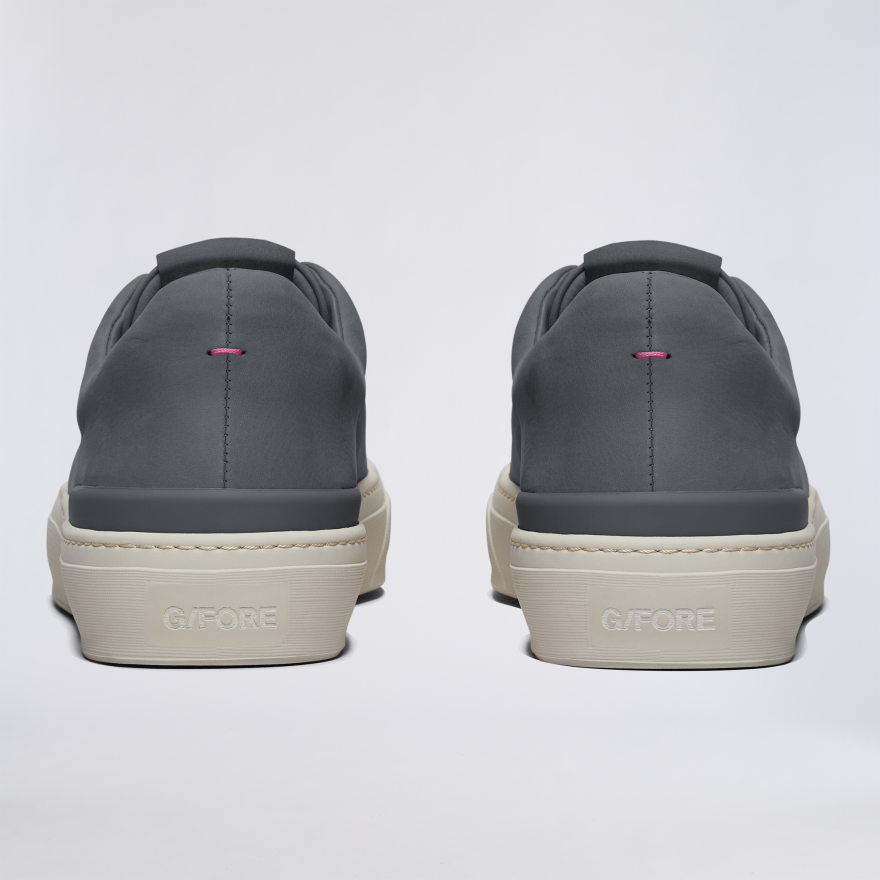 MEN'S ENDEAVOUR SLIP ON LEATHER SNEAKER in MONUMENT - Alternate Image 3