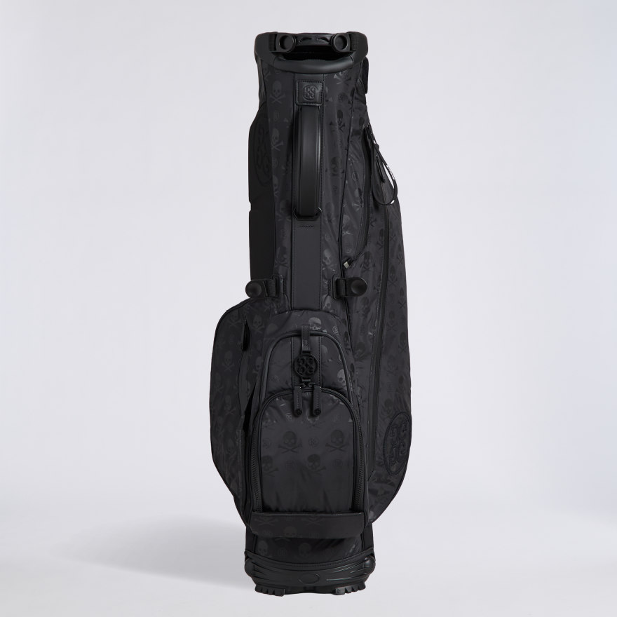 SCRAMBLE SKULL & TEES PARACHUTE CARRY GOLF BAG in Onyx - Alternate Image 5