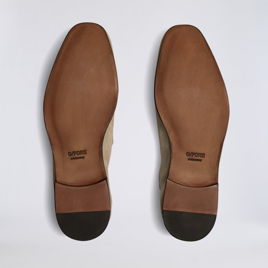 MEN'S METAL TEES SUEDE FLEX LOAFER in PUMICE - Alternate Image 3
