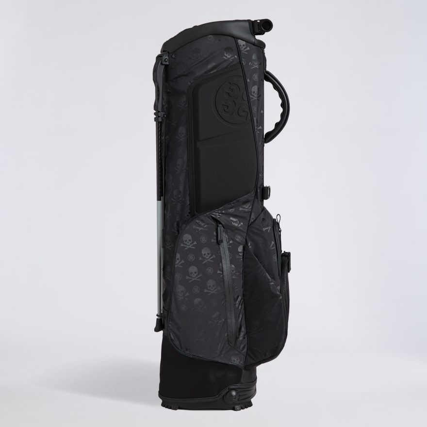 SCRAMBLE SKULL & TEES PARACHUTE CARRY GOLF BAG in Onyx - Alternate Image 6