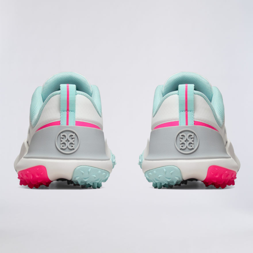 WOMEN'S LTD RELEASE G/18 GOLF SHOE in SNOW / KNOCKOUT PINK - Alternate Image 3