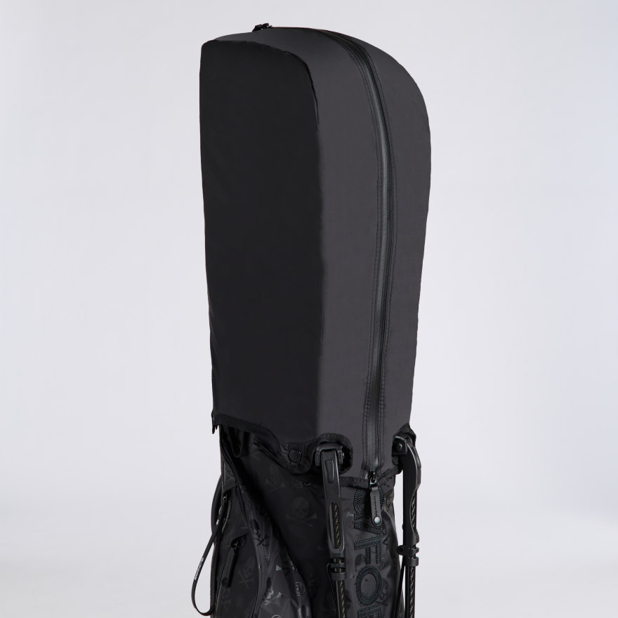 SCRAMBLE SKULL & TEES PARACHUTE CARRY GOLF BAG in Onyx - Alternate Image 2