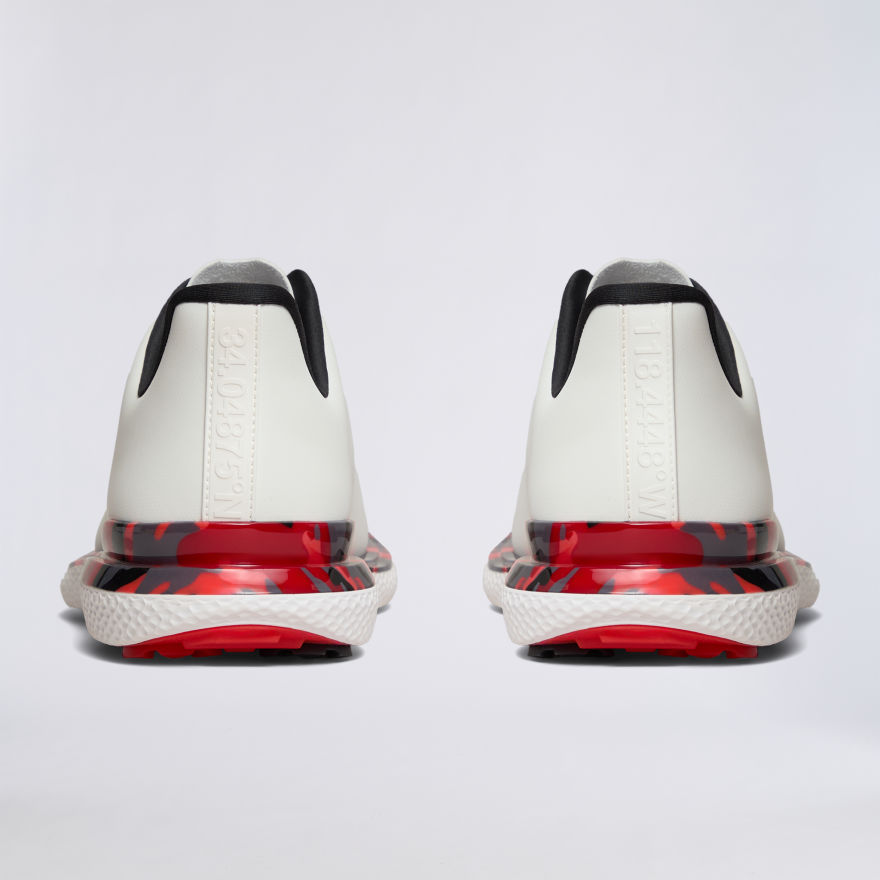 MEN'S GALLIVAN2R GOLF SHOE in SNOW / LAVA - Alternate Image 4