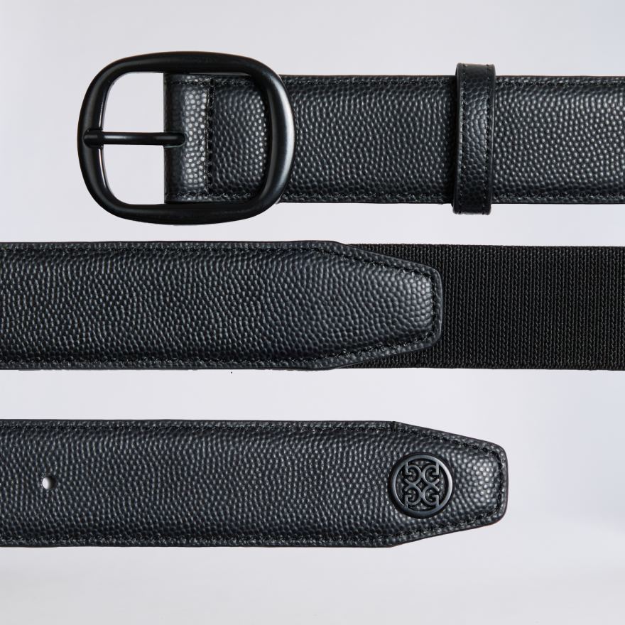 MEN'S CIRCLE G'S WEBBED BELT in Onyx - Alternate Image 3