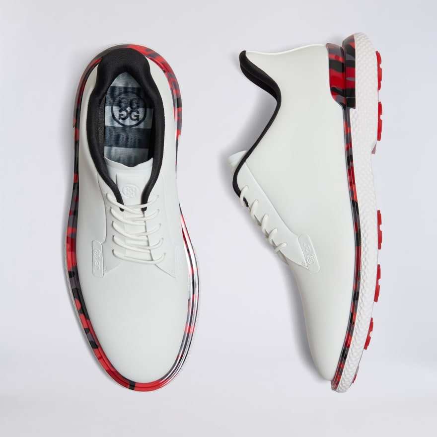 MEN'S GALLIVAN2R GOLF SHOE in SNOW / LAVA - Alternate Image 2