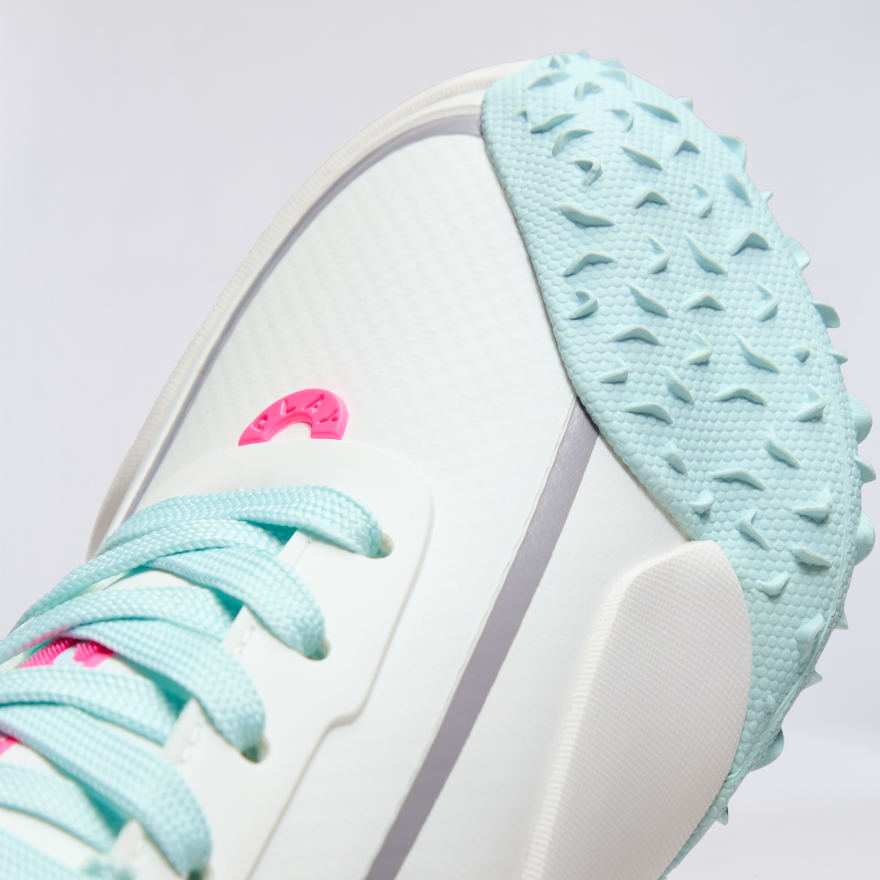 WOMEN'S LTD RELEASE G/18 GOLF SHOE in SNOW / KNOCKOUT PINK - Alternate Image 5