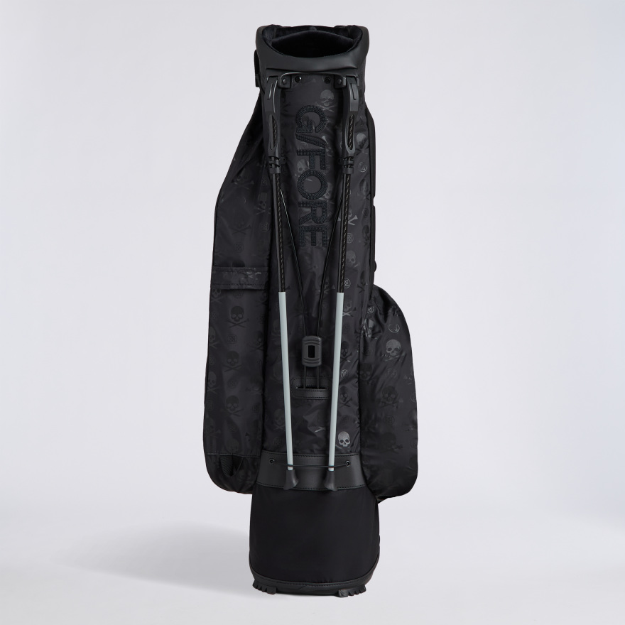 SCRAMBLE SKULL & TEES PARACHUTE CARRY GOLF BAG in Onyx - Alternate Image 7