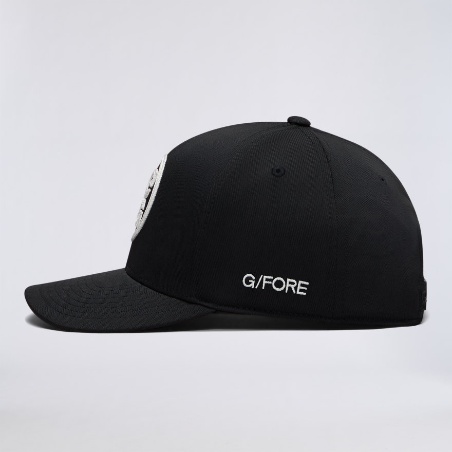 CHAINSTITCH CIRCLE G'S CONTRAST HAT in Onyx/Snow - Alternate Image 6