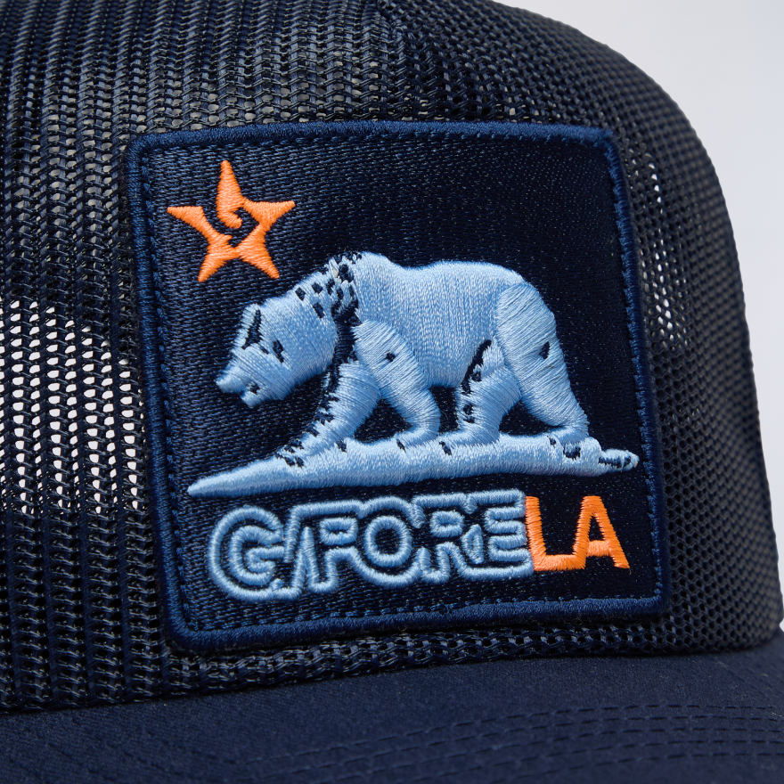 G/FORE LA 360&deg; MESH TRUCKER HAT in Twilight - Alternate Image 2