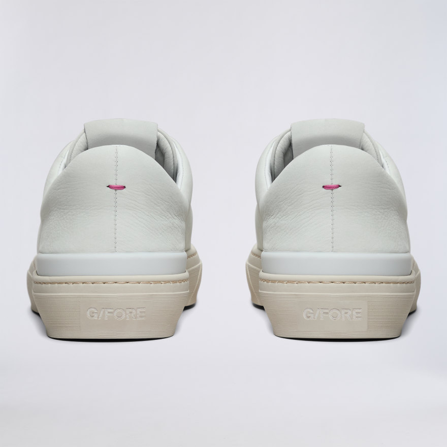 MEN'S ENDEAVOUR SLIP ON LEATHER SNEAKER in Snow - Alternate Image 3