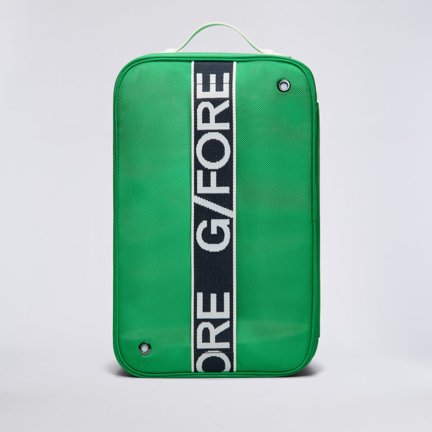 CANVAS SHOE BAG in Clover - Alternate Image 1