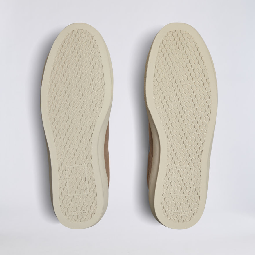 MEN'S ENDEAVOUR SLIP ON LEATHER SNEAKER in PUMICE - Alternate Image 2