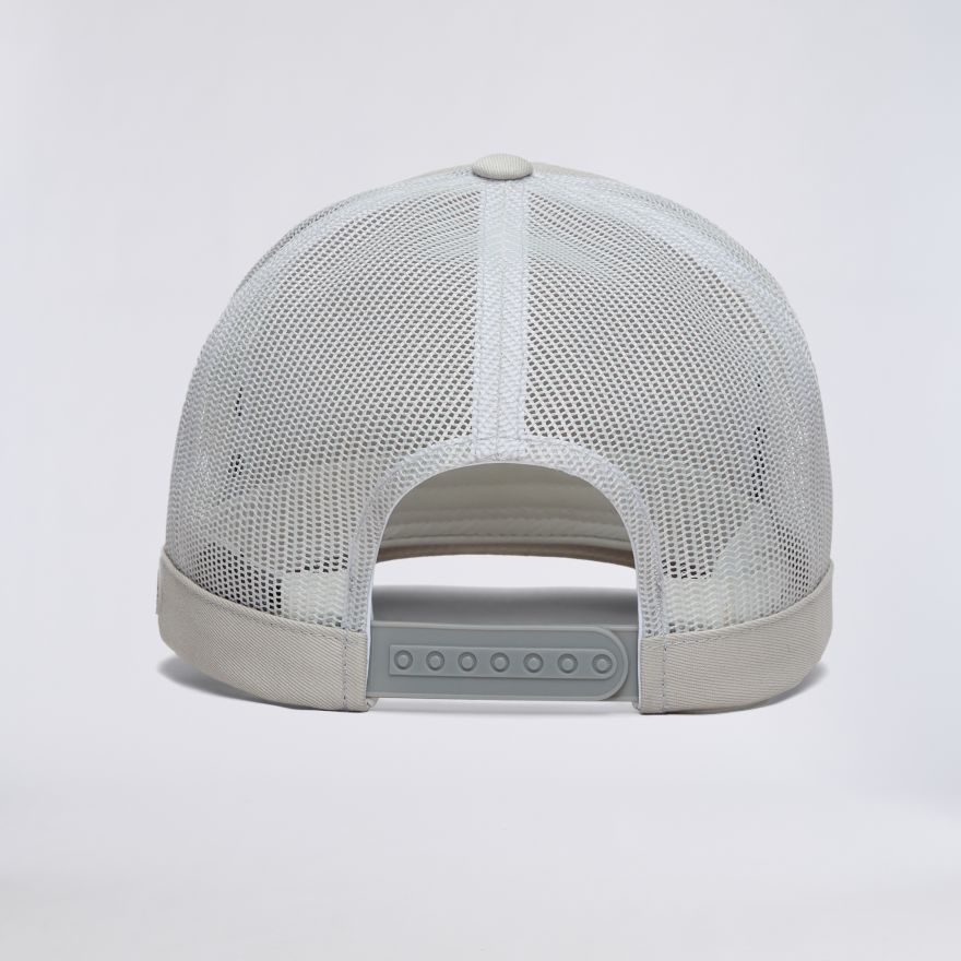 CAMO SKULL & TEES TALL TRUCKER HAT in PUMICE - Alternate Image 6