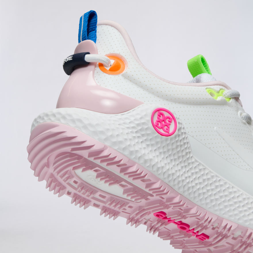 WOMEN'S MG4+ O2 PERFORATED GOLF SHOE in SNOW / MULTI - Alternate Image 1