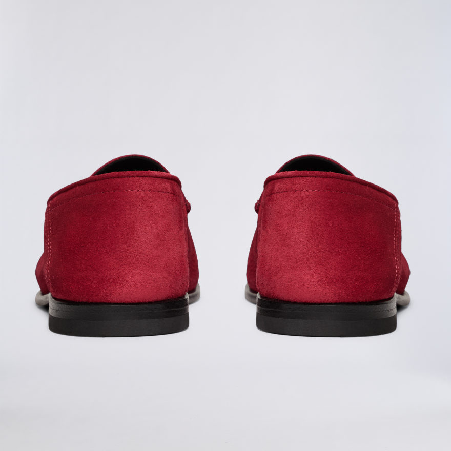 WOMEN'S METAL TEES SUEDE FLEX LOAFER in Lava - Alternate Image 3