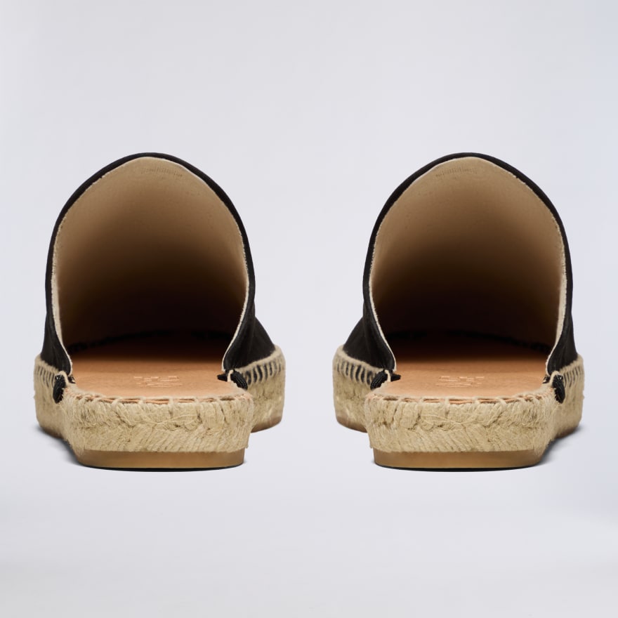 WOMEN'S METAL TEES NUBUCK ESPADRILLE in Onyx - Alternate Image 3