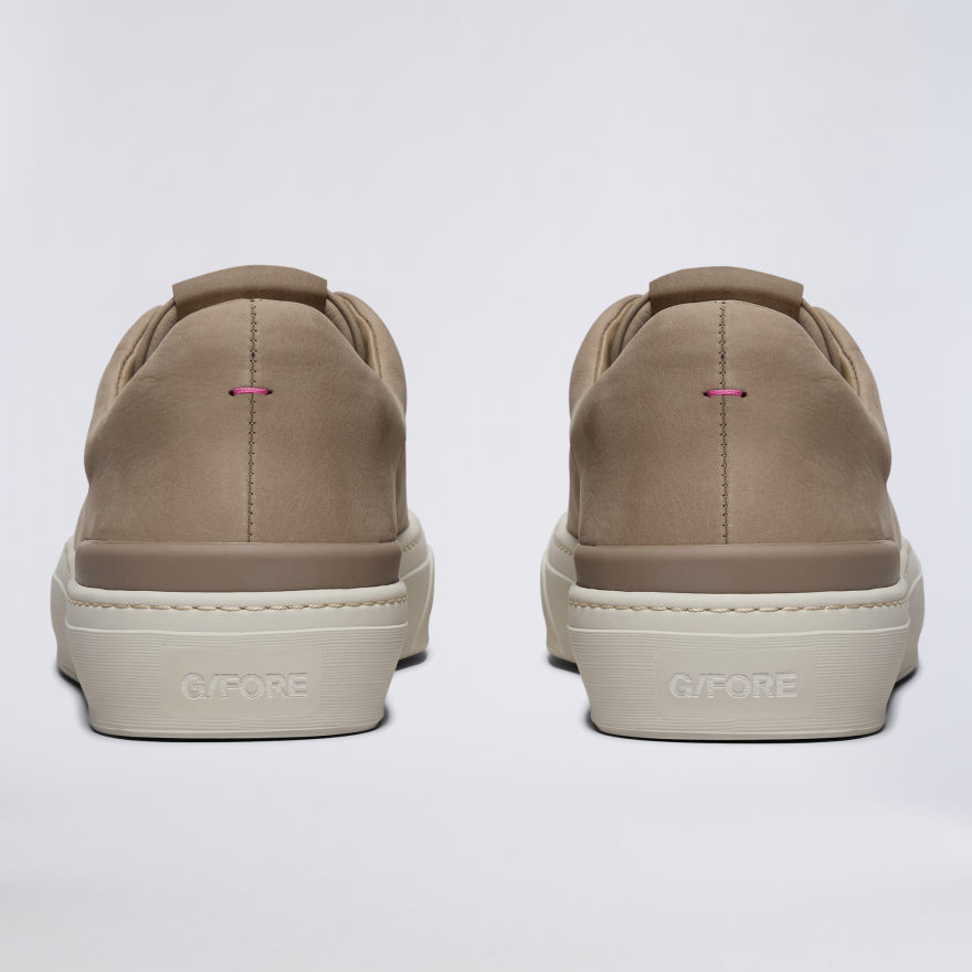 MEN'S ENDEAVOUR SLIP ON LEATHER SNEAKER in PUMICE - Alternate Image 3