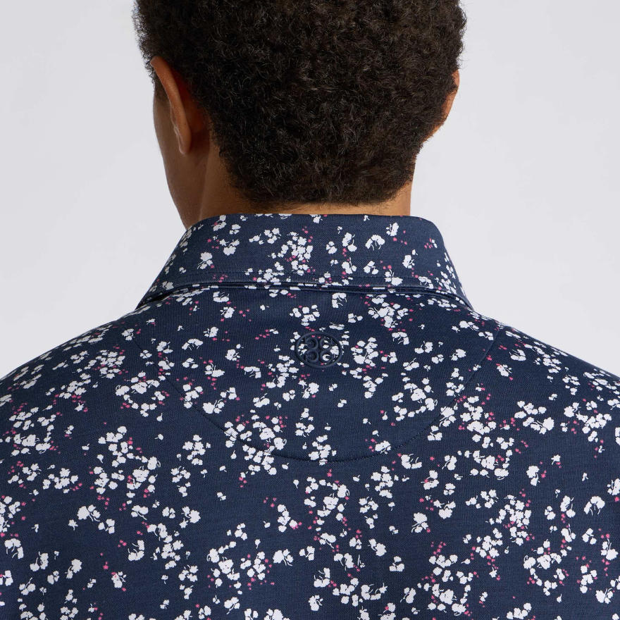 WILDFLOWER TECH JERSEY POLO in Twilight / Snow - Alternate Image 3