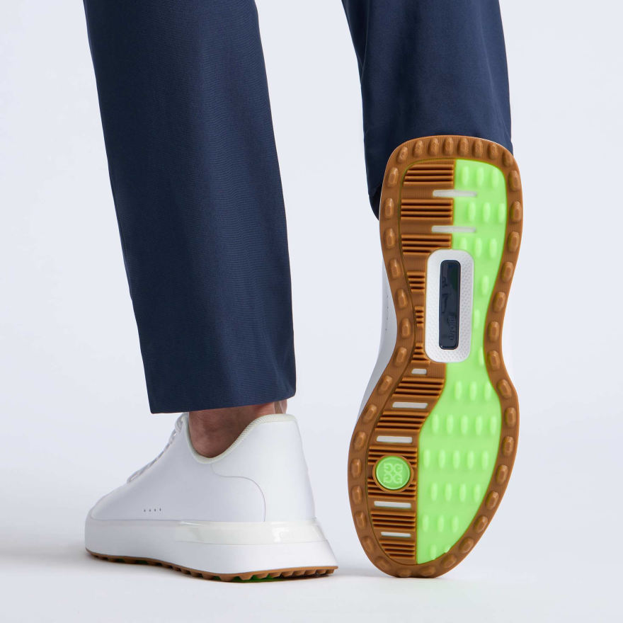 MEN'S G.112 PERFORATED GOLF SHOE in Snow - Alternate Image 6