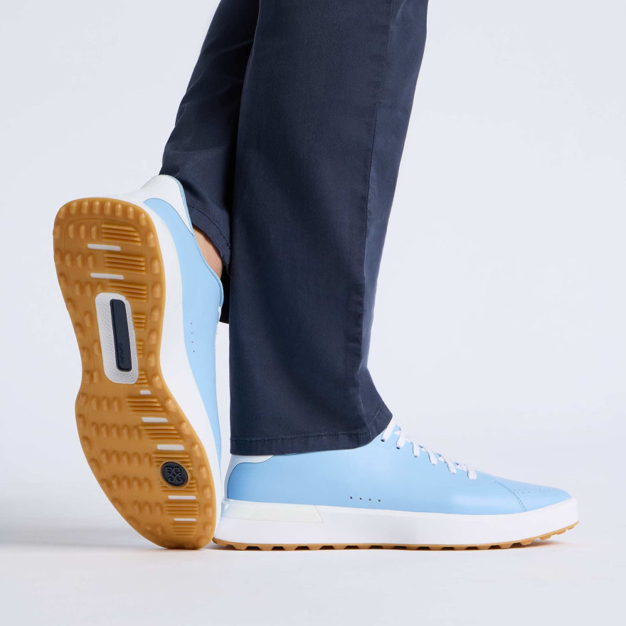 MEN'S G.112 PERFORATED GOLF SHOE in CERULEAN / SNOW - Alternate Image 5