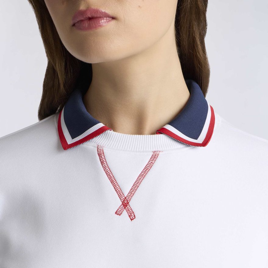 THE CLASSIC PULLOVER in Snow - Alternate Image 4