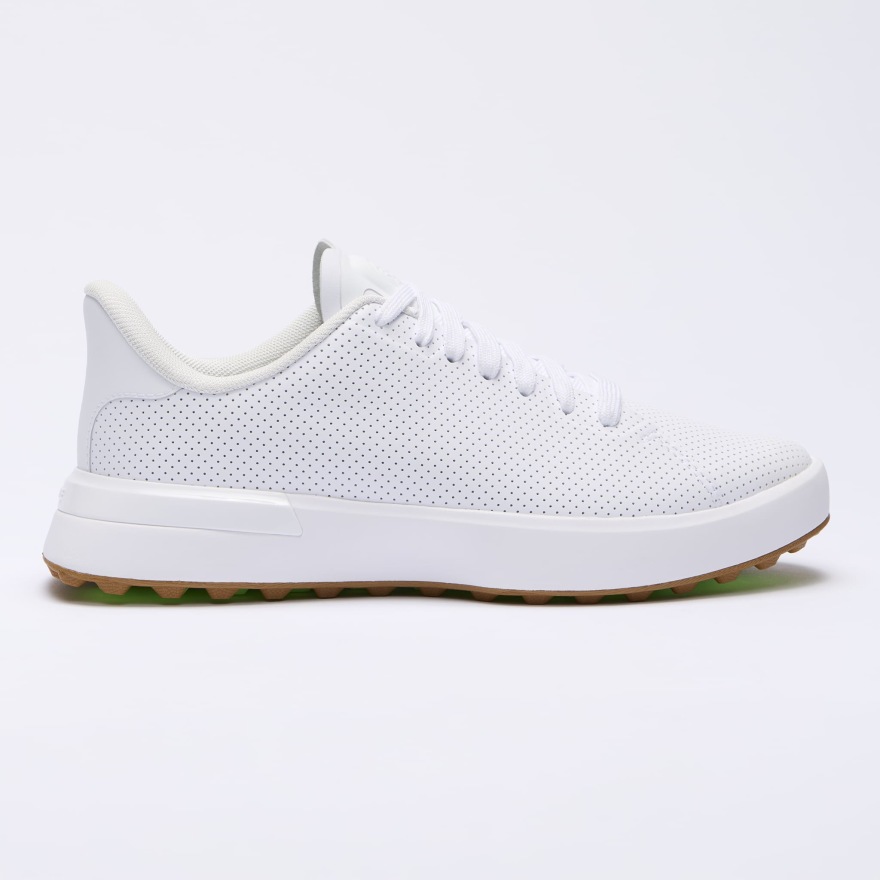WOMEN'S G.112 PERFORATED GOLF SHOE in Snow - Alternate Image 2