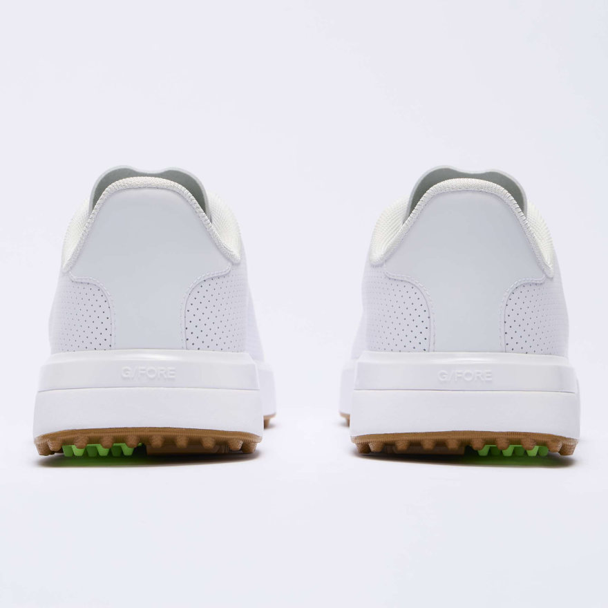 WOMEN'S G.112 PERFORATED GOLF SHOE in Snow - Alternate Image 4