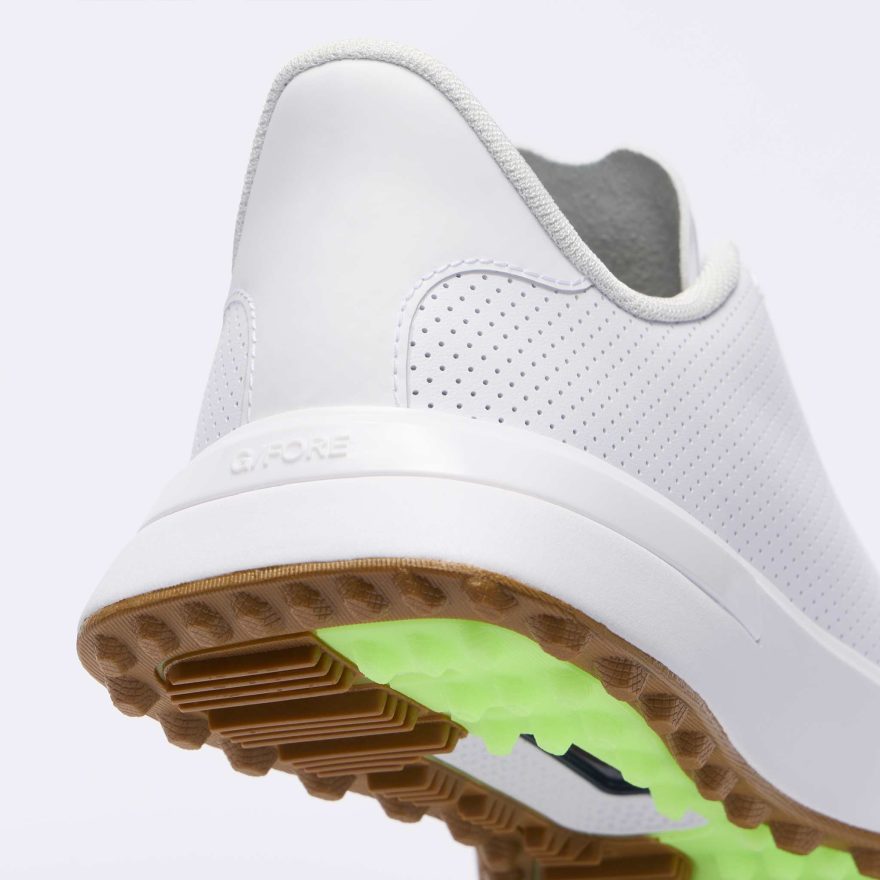 WOMEN'S G.112 PERFORATED GOLF SHOE in Snow - Alternate Image 1