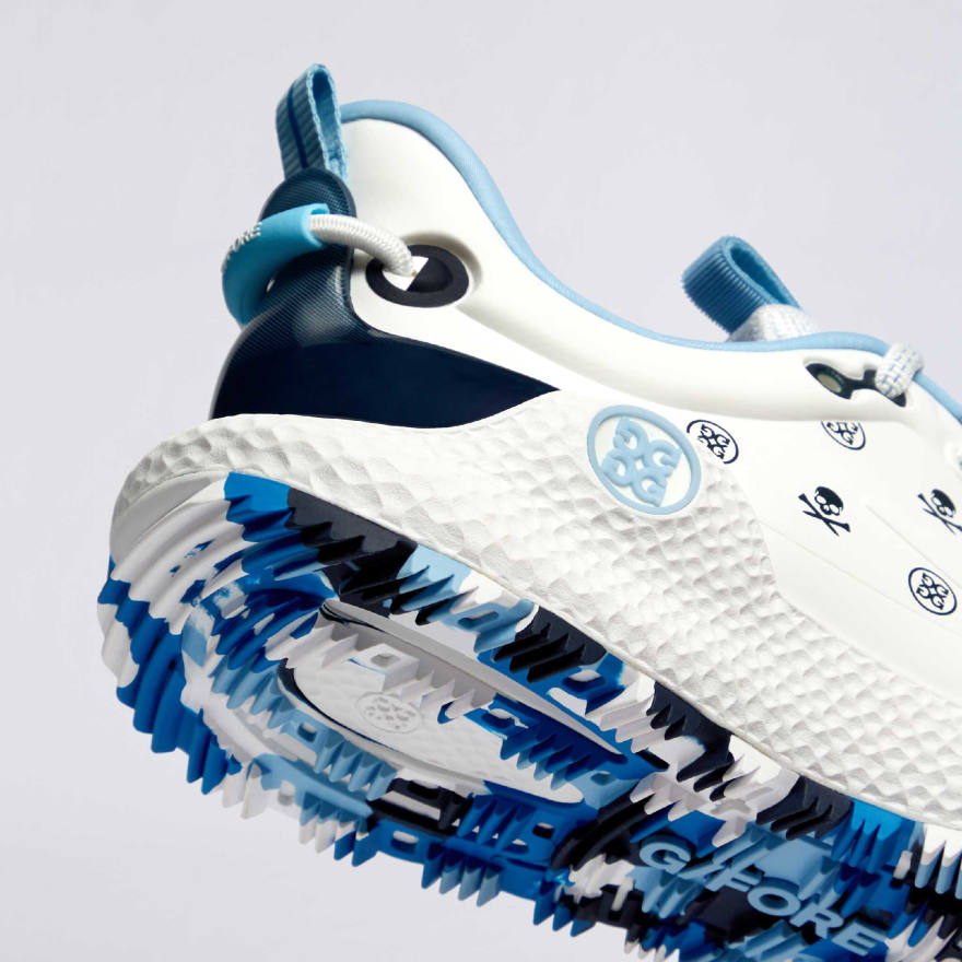 WOMEN'S MG4+ O2 GRADIENT SKULL & TEES GOLF SHOE in SNOW / MULTI - Alternate Image 1