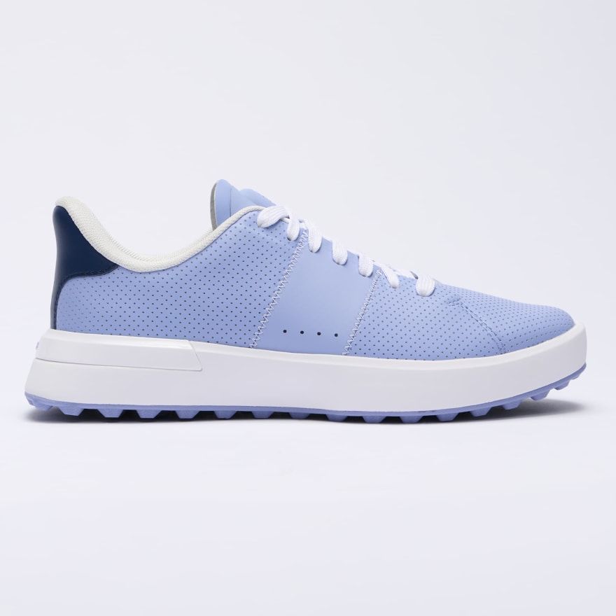 WOMEN'S LTD RELEASE G.112 PERFORATED LEATHER SADDLE STRIPE GOLF SHOE in WILLOW / HAZE - Alternate Image 2