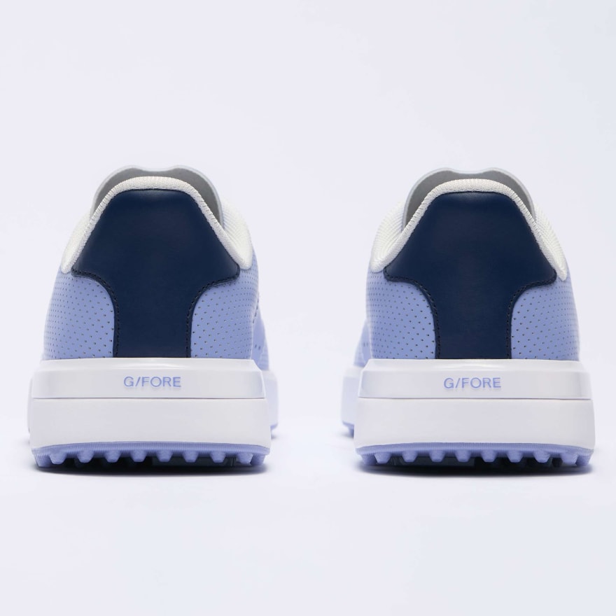 WOMEN'S LTD RELEASE G.112 PERFORATED LEATHER SADDLE STRIPE GOLF SHOE in WILLOW / HAZE - Alternate Image 4