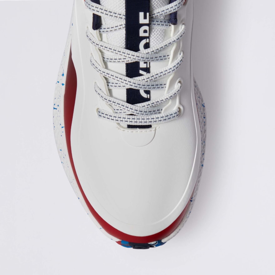 WOMEN'S MG4+ O2 GRADIENT GOLF SHOE in SNOW / CLASSIC RED - Alternate Image 6