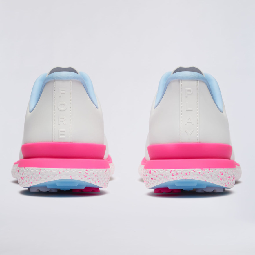 WOMEN'S GALLIVAN2R KILTIE GOLF SHOE in Snow / Blush - Alternate Image 4