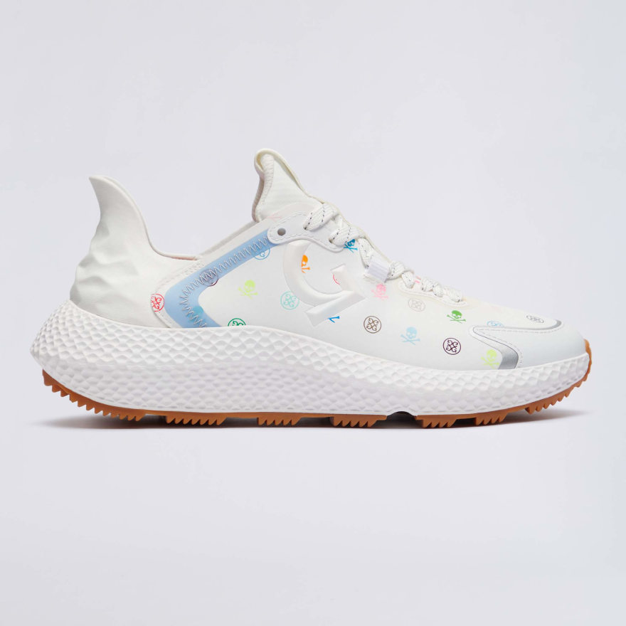WOMEN'S MG4X2 SKULL & TEES HYBRID GOLF CROSS TRAINER in SNOW / MULTI - Alternate Image 4