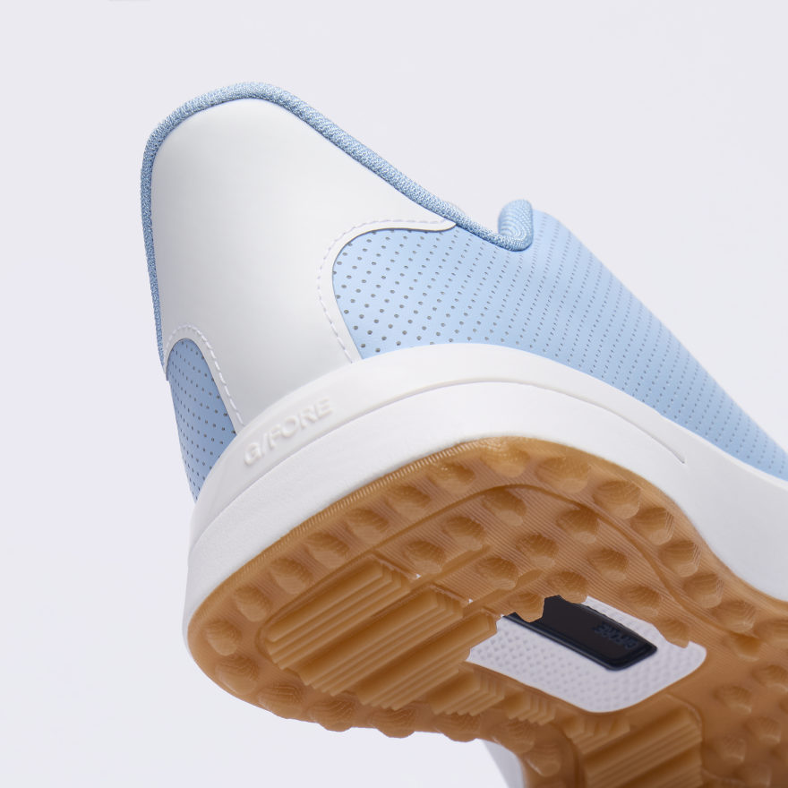 MEN'S G.112 PERFORATED GOLF SHOE in CERULEAN / SNOW - Alternate Image 1