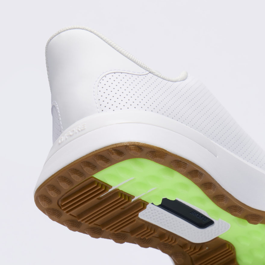 MEN'S G.112 PERFORATED GOLF SHOE in Snow - Alternate Image 1