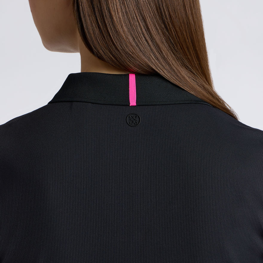 TECH NYLON RIB POLO in Onyx - Alternate Image 4