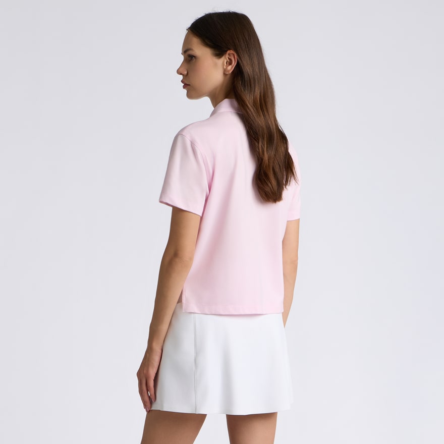 ALL PLAY TUX BOXY POLO in Blush - Alternate Image 3