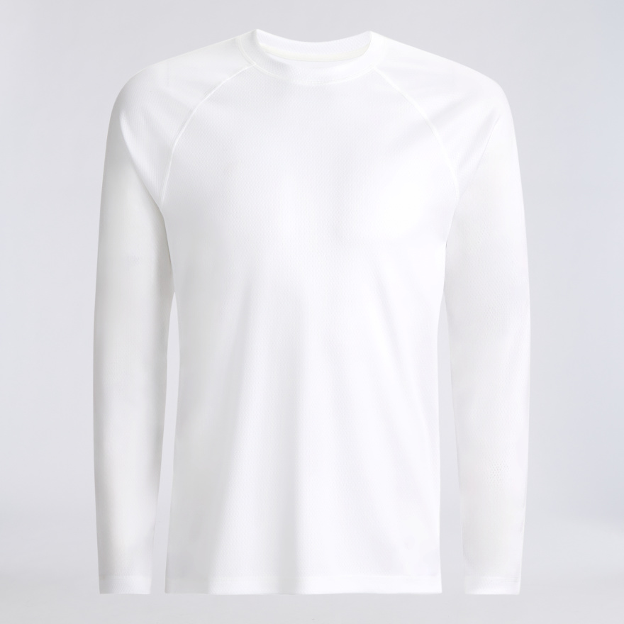 THE LINKS HONEYCOMB BASE LAYER in Snow - Alternate Image 5