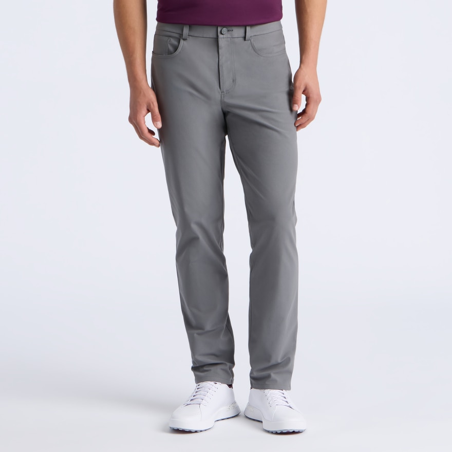 TOUR 5 POCKET TROUSER in Charcoal - Alternate Image 2
