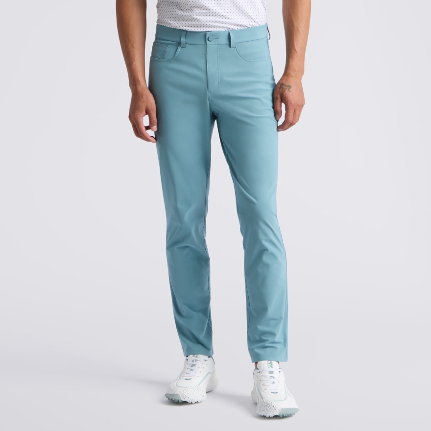 TOUR 5 POCKET TROUSER in SEAFOAM - Alternate Image 2