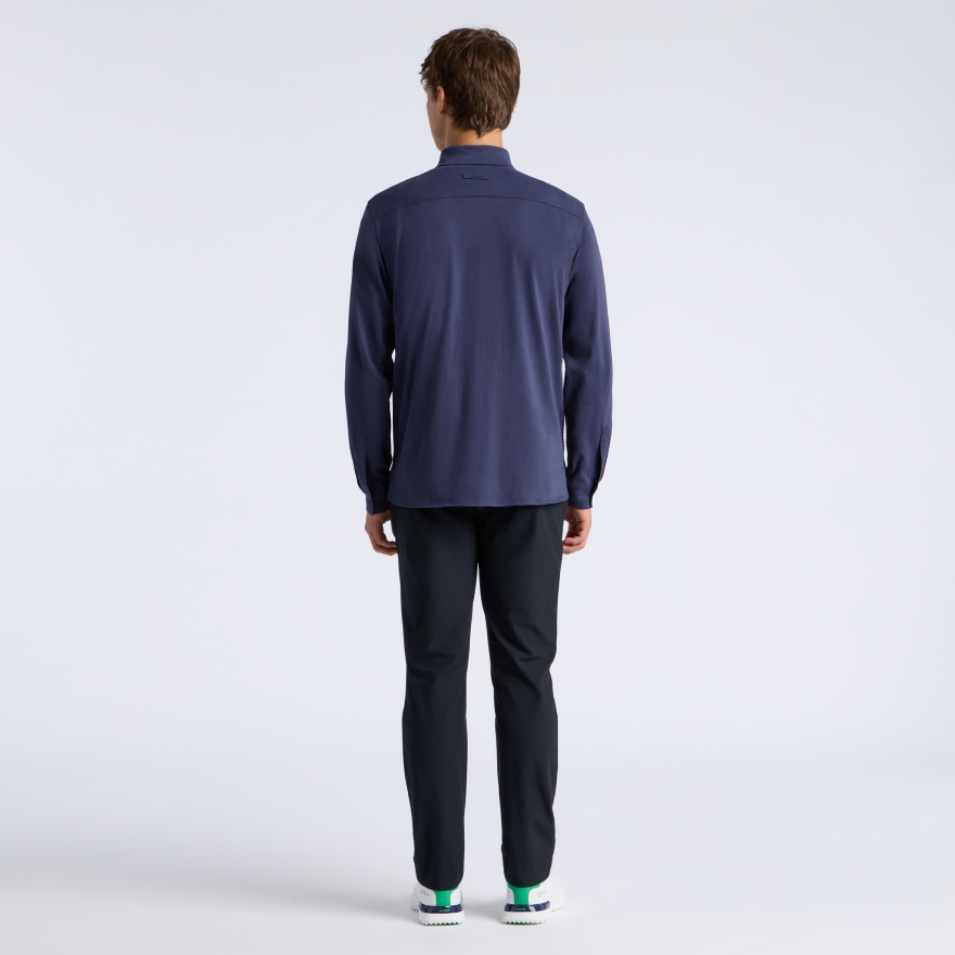 LTD RELEASE BRUSHED COTTON LONG SLEEVE SHIRT in Twilight - Alternate Image 6