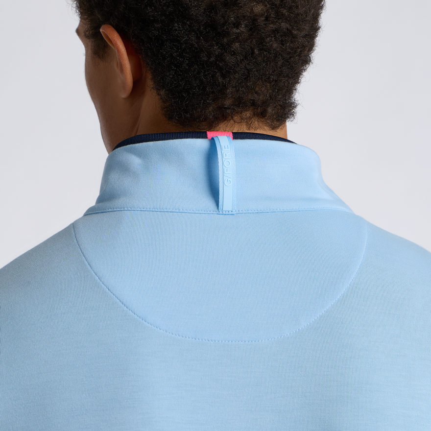 SOFT TOUCH JERSEY 1/4 ZIP in BAJA - Alternate Image 4