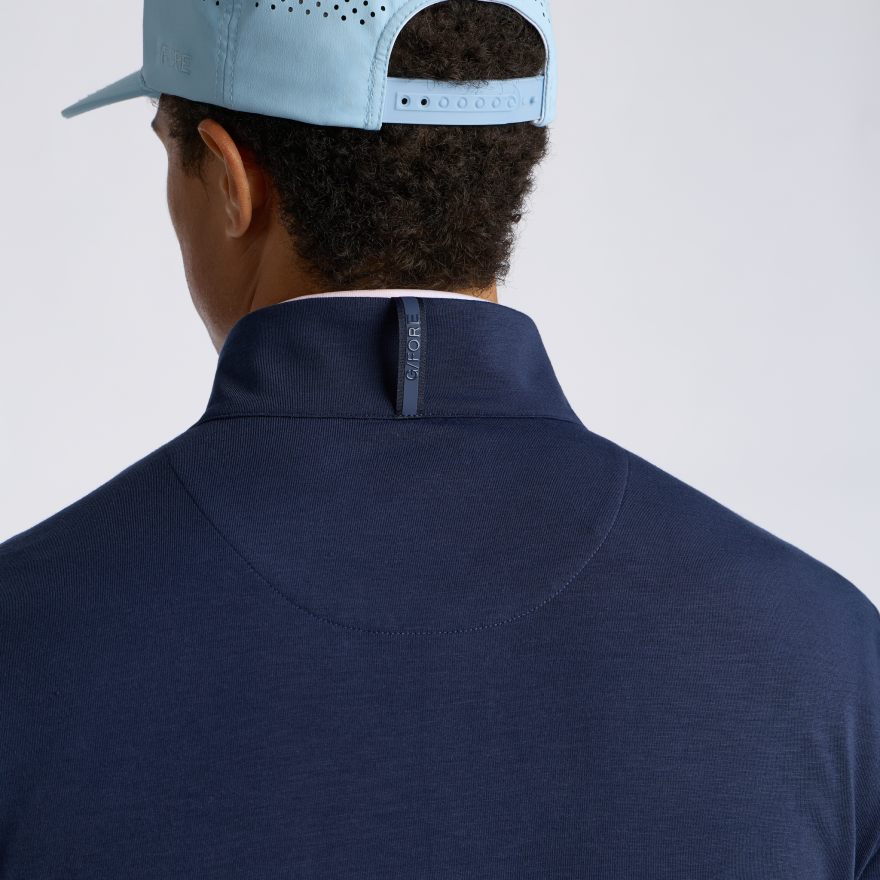 SOFT TOUCH JERSEY 1/4 ZIP in Twilight - Alternate Image 3