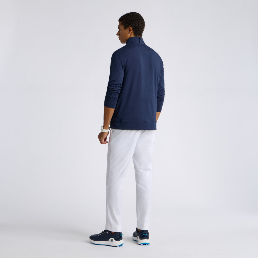 SOFT TOUCH JERSEY 1/4 ZIP in Twilight - Alternate Image 6
