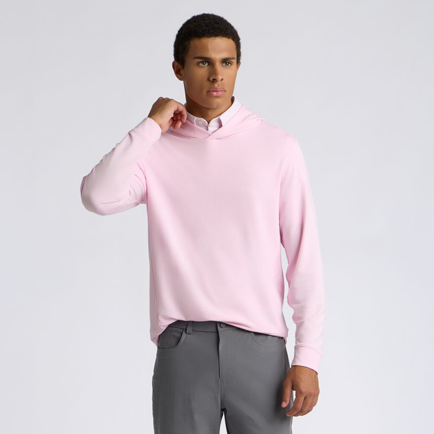 ALL PLAY TERRY HOODIE in Blush - Alternate Image 2